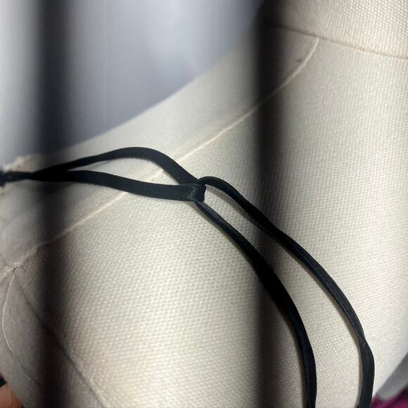 Vintage 80's Slip Dress Intimate Concepts by Terry Russo Women M Black Lace Maxi - Picture 6 of 13